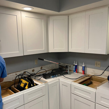 Water Damage Kitchen Remodel