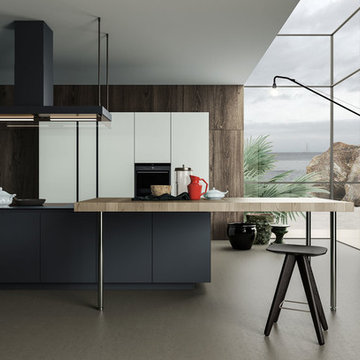 Product visualization of a modern kitchen: Artex, Varenna | Poliform