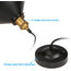 Industrial Hanging Pendant Light E26 Socket Black Metal Shade