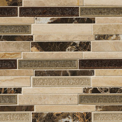 Stonegate Interlocking Mosaic - Mosaic Tile