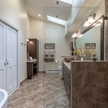 Elegant and Classy Bathroom Remodel for Home in Oakton, VA