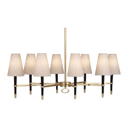 Robert Abbey - Robert Abbey Jonathan Adler Ventana Oval Chandelier - Chandeliers