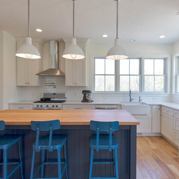 New Construction Farm House Style Kitchen