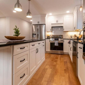 Modern Farmhouse - Kitchen - Wide walkways and storage