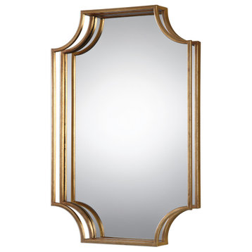 Lindee Wall Mirror, Gold