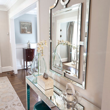 Traditional Entry and Living Space