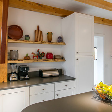 Post & Beam White Shaker Kitchen