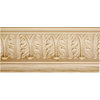 Cambridge Carved Crown Molding, Red Oak Wood