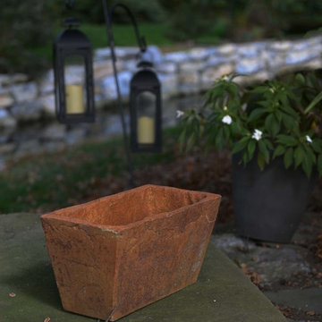 Elements - pots, planters, window boxes, chiminea