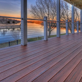 カンザスシティのコンテンポラリースタイルのおしゃれなデッキの写真