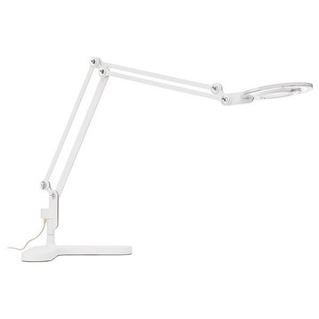 Pablo Designs Link Lamp, White, Medium, Table