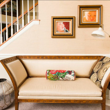 Dining Room With a Traveled Eclectic Vibe