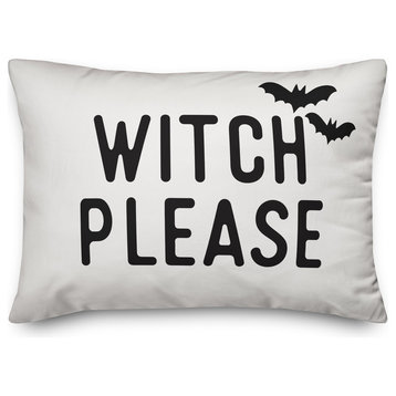 Witch Please 14"x20" Throw Pillow Cover
