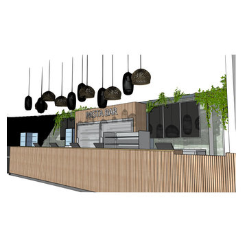 Comptoir d'un Pasta bar à Bercy - Proposition 1