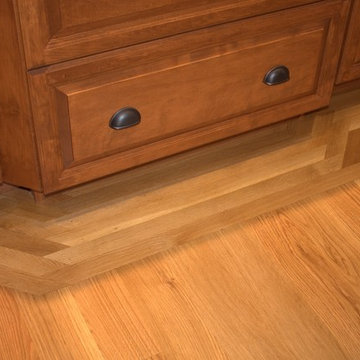 Two tone Family Kitchen
