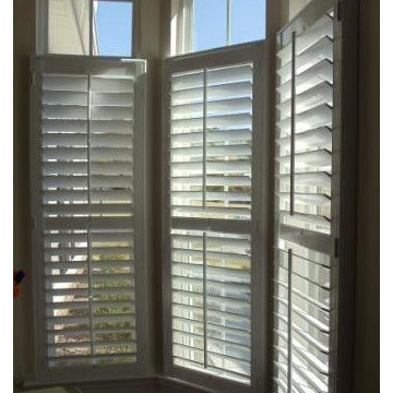 Large Single Panel Plantation Shutters