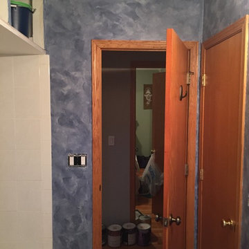 Bathroom Faux Finish - After