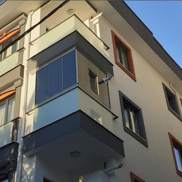 uygulamalarımız;cam balkon,ofis bölme