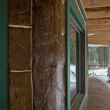 Concrete Log Siding Homes