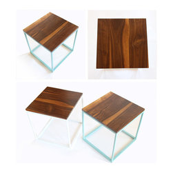 Alex Drew & No One - TENNESSEE WALNUT SIDE TABLES - Side Tables And End Tables