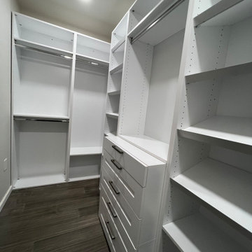 In stock Walk-in closet ready for delivery