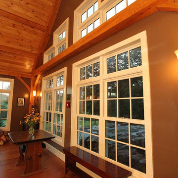 Post and Beam Sunroom Addition