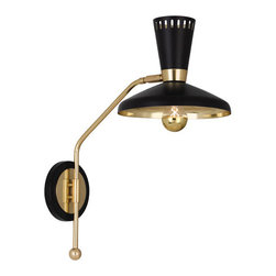 Robert Abbey - Robert Abbey Vortex Wall Sconce - Wall Sconces