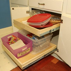Slide Out Kitchen Shelves - Kitchen Drawer Organizers