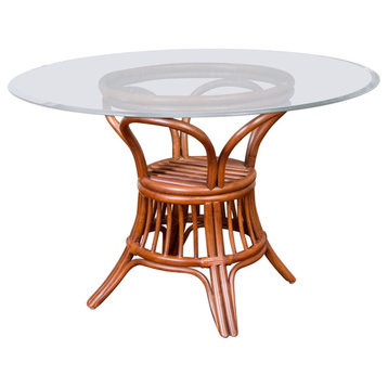 42" Universal Round Dining Table Base In Sienna
