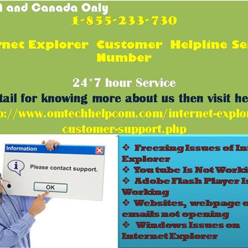 Internet Explorer Customer Support 18883613731 Service Number