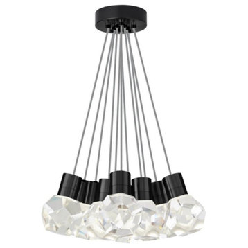 Kira Pendant, 11-Light, LED, Black, 20"W (700TDKIRAP11YB-LED930 70PGKEA)