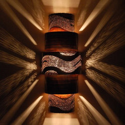 Burned Copper Lighting - Wall Sconces