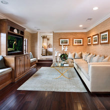 Narrow Family Room