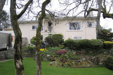 Traditional exterior home idea in Vancouver