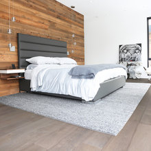 Grey wood wall