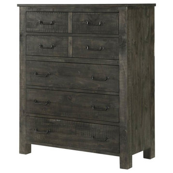 Magnussen Abington 5 Drawer Chest in Weathered Charcoal