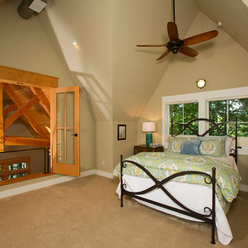 Lakefront Timber Frame Home and Pavillions
