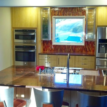 Bamboo Galley Sink