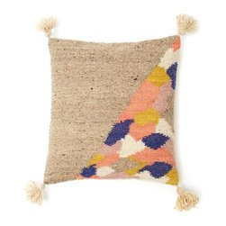 The Split wool pillow - Outdoor Cushions And Pillows