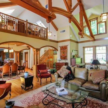 Open Living Room of Lake Bungalow