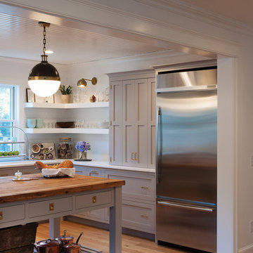 Farmhouse Kitchen with a Mid-Century Twist