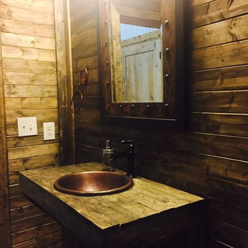 Industrial & Rustic Man Cave/Hunting Garage