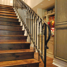 railing upstairs