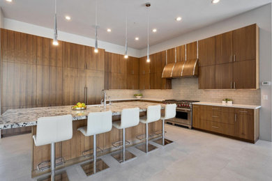 Inspiration for a contemporary kitchen remodel in Phoenix