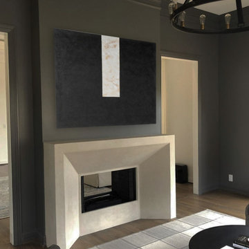 Designer Plaster Fireplaces