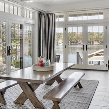 Lake house windows