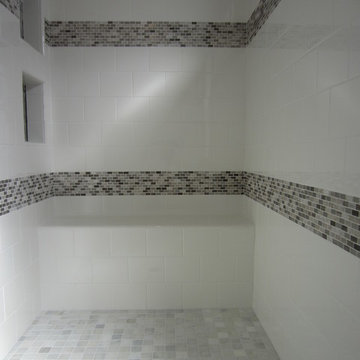 shower tile installation