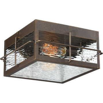 2 Light Outdoor Flush Mount - Outdoor Ceiling and Hanging - 71-BEL-3343244