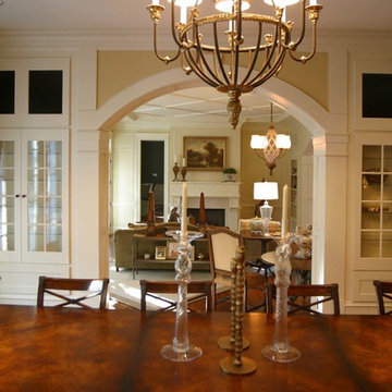 A large shingle style home