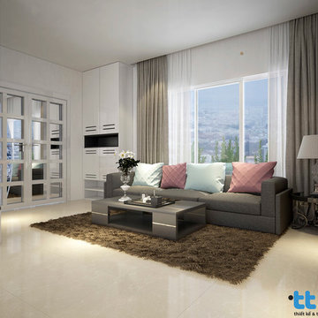 Thiết kế nội thất nhà phố - Anh Lâm Bình Dương